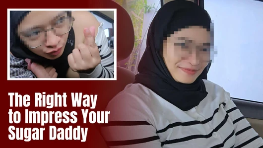 Olgun Zengin Sevgilisiyle Eğlenceli Vakit Geçiren Başörtülü Hatun